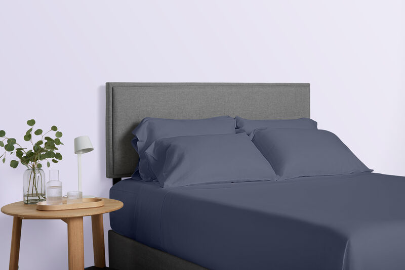 Dusky Navy Split k Sheet Set